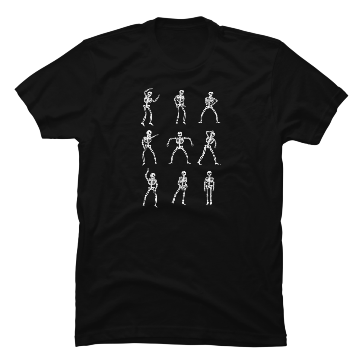 skeleton dancing shirt